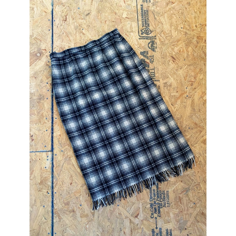 Vintage WOOLRICH Plaid Blanket Skirt